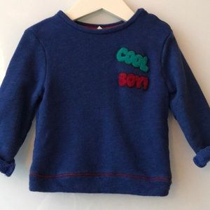 Zara little boy sweatshirt